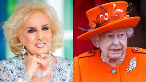 Mirtha Legrand Despidió A La Reina Isabel Ii De Gran Bretaña “no Me