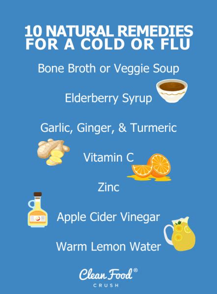 10 Natural Ways to Remedy a Cold or Flu! | Clean Food Crush