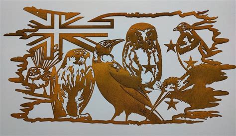 Aotearoa Aves Flag — Steel Art NZ