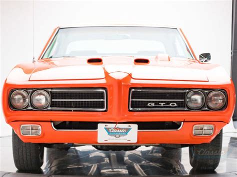 1969 Pontiac Gto Judge 400 Ram Air Iii V8 3 Speed Automatic Hardtop