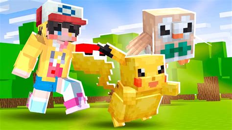 INSTALÉ el MEJOR mod de POKEMON en MINECRAFT YouTube