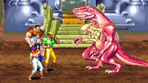 Cadillacs And Dinosaurs Mustapha 🦖 Arcade Video Game Playthrough