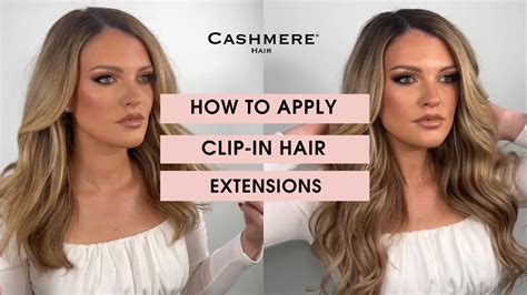 How To Apply Clip In Hair Extensions INH Hair Insert Name Here