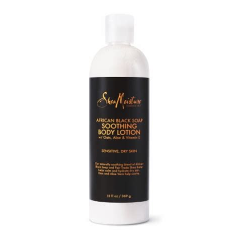 Shea Moisture African Black Soap Soothing Body Lotion 13 Fl Oz Kroger