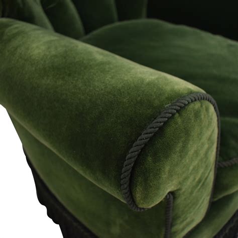 Green Skirted Accent Chair | 72% Off | Kaiyo