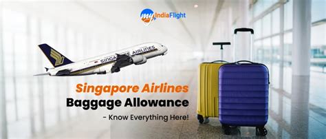 A Detailed Guide To Singapore Airlines Baggage Allowance