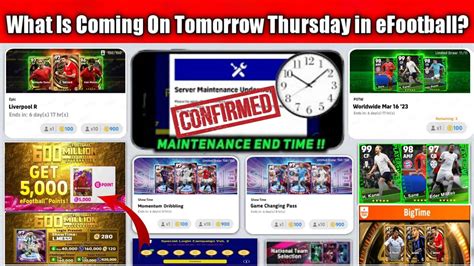 🔴what Is Coming On Tomorrow Thursday In Efootball 2023 Mobileupcoming
