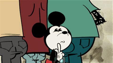 Nervous Mickey Mouse GIFDB