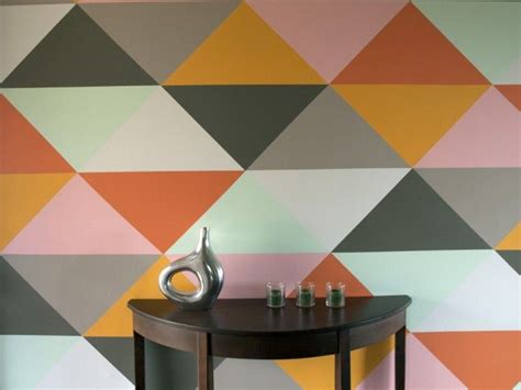 Diy Triangle Accent Walls Made Easy Accent Wall Wall Painting