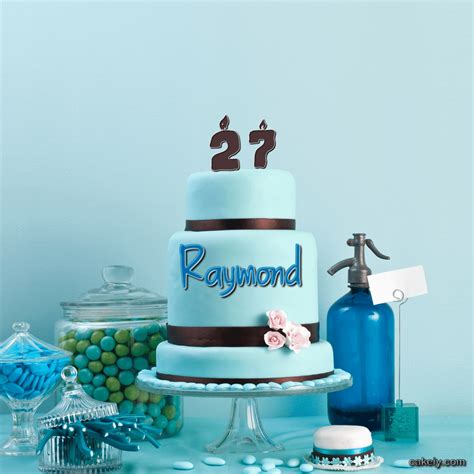 🎂 Happy Birthday Raymond Cakes 🍰 Instant Free Download