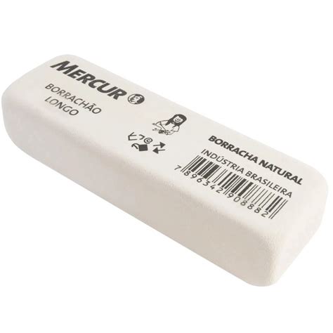 Borracha Mercur - Borrachão de Apagar Longo Mercur - Borracha Gigante | Shopee Brasil