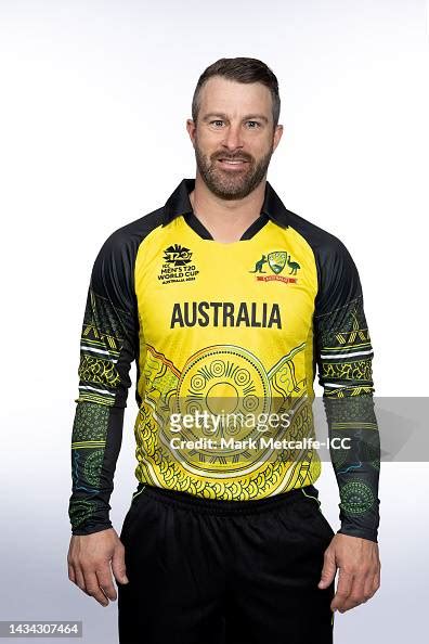 Matthew Wade Poses During The Australia Icc Mens T20 Cricket World