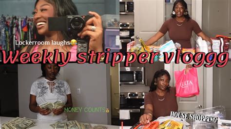 Weekly Stripper Vlog Spend A Week With Me Money Counts House