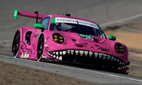 Ao Porsche In Alternative Roxy Livery For Vir Sportscar