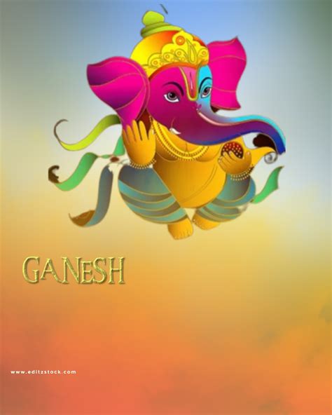 Ganesh Chaturthi Editing Background