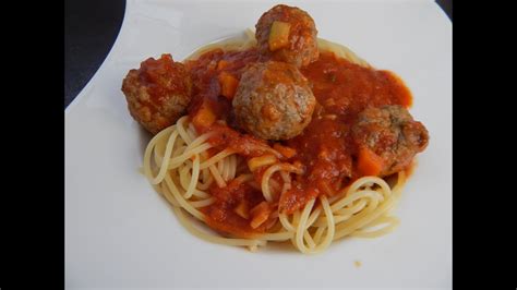 Hackfleischb Llchen Meatballs In Tomatenso E Youtube