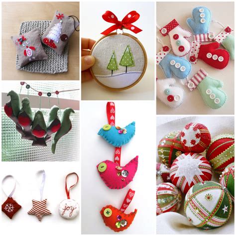 Christmas Tree Decorations Sewing Christmas Decorating