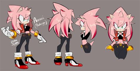 Redesign Shadamy Kid By Zer Jenny On Deviantart Sonic Fan Characters