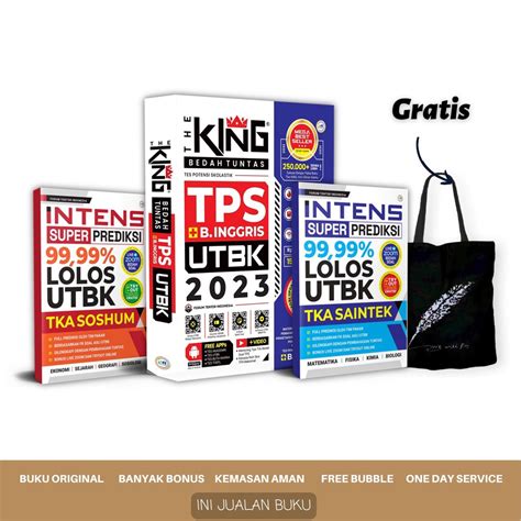 Jual Buku The King Bedah Soal Dan Materi Tps Utbk Forum Edukasi