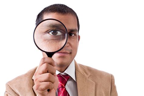 Royalty Free Sherlock Holmes Detective Magnifying Glass Mystery