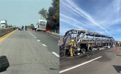 Se Incendia Autob S De Pasajeros En Sinaloa Hay Varios Muertos