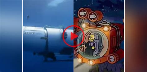 OceanGate Titanic Submersible Disaster Predicted In The Simpsons