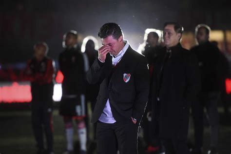 Gallardo Mi vínculo con River es para toda la vida ya nos volveremos