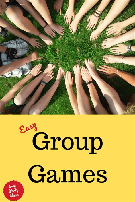 Easy Group Games Group Games Games For Big Groups Youth Group Games