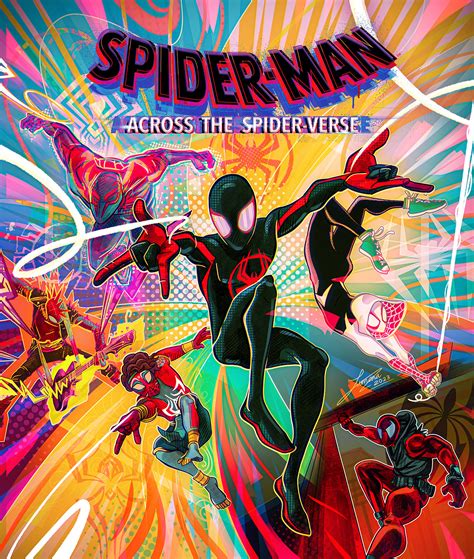 spider man   spider verse fanart  behance