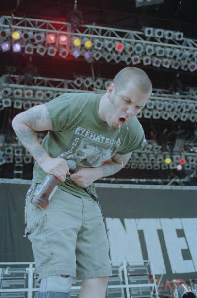 Phil Anselmo Lead Singer With American Heavy Metal Band Pantera