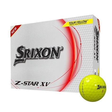 Srixon Z-STAR XV Yellow Golf Balls | gimmeballs