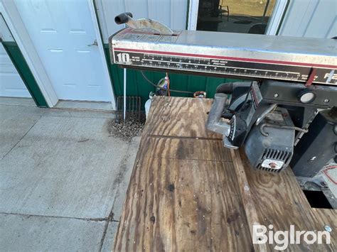 Craftsman Radial Saw & Stand BigIron Auctions