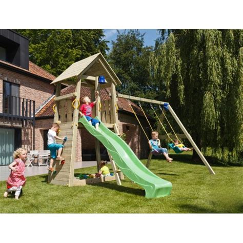 Parque Infantil Masgames BELVEDERE XL Con Columpio Doble Brycus