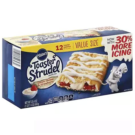 Strawberry Cream Cheese Toaster Strudel Recipe Dandk Organizer