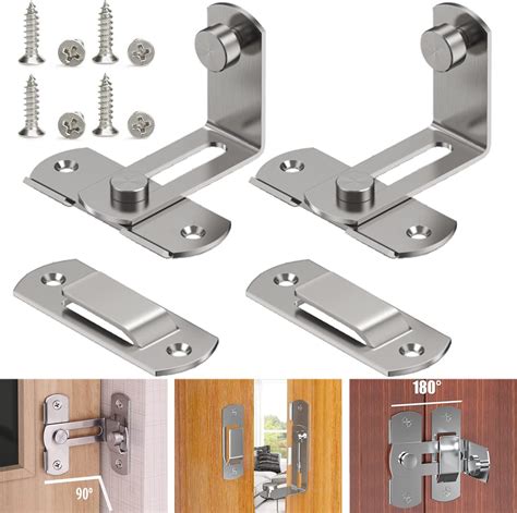 Sayayo Degree Door Lock Slide Gate Latch Tiny Door Bolt Stainless