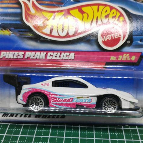 4 Hot Wheels Pikes Peak Celica 3 4 Short Card 1999 Variant White Tempo Shopee Malaysia