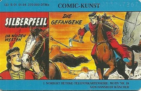 RARE CARTE Telephonique Silberpfeil Bd Comic Kunst Phonecard