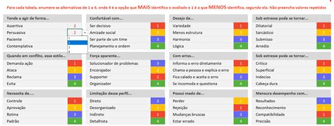 Teste Disc Perguntas Braincp