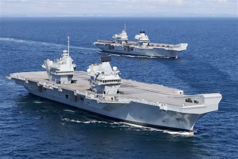 Two British supercarriers [3600x2400] : WarshipPorn