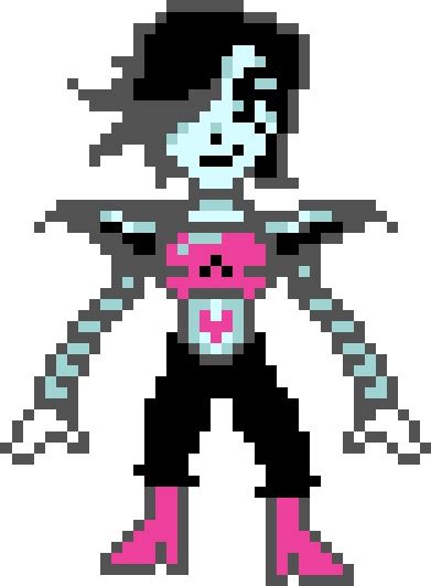 Undertale Mettaton Ex Sprite Clipart Large Size Png Image Pikpng