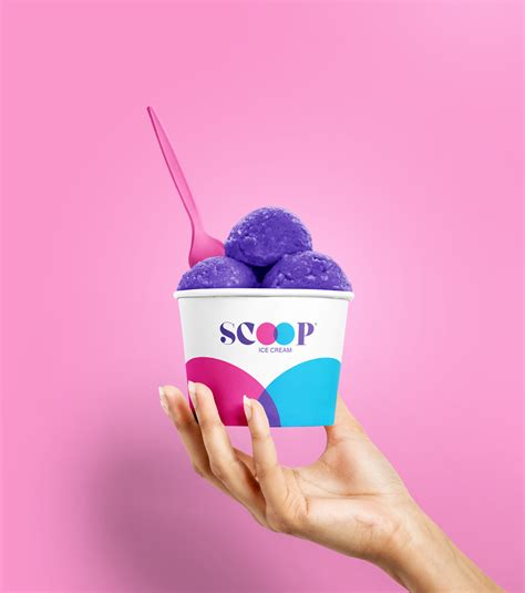 Scoop Ice Cream Brand Identity on Behance