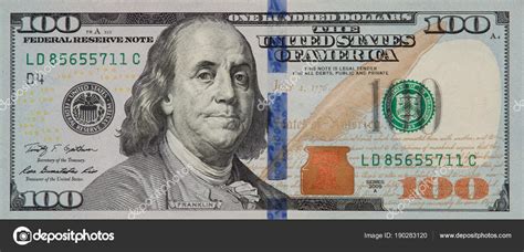 New 100 dollar bill, United States currency – Stock Editorial Photo © volody100@ukr.net #190283120