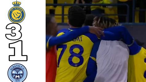 LATE DRAMA Al Nassr 3 1 Al Batin All Highlights And Goals 2023