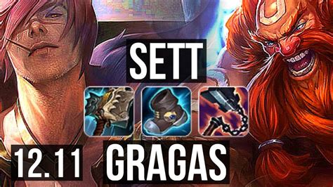 SETT Vs GRAGAS TOP 1500 Games 6 Solo Kills 1 5M Mastery 9 2 5