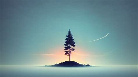 Premium AI Image | Minimalist 4K HD Wallpaper for Desktop