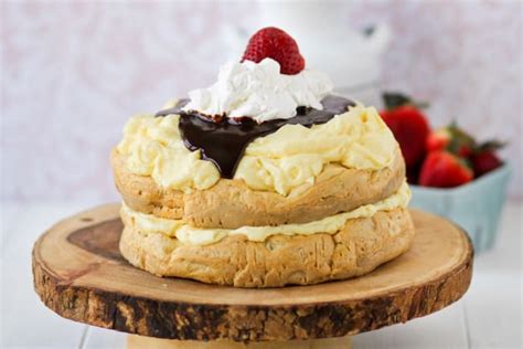 Cream Puff Cake Recipe Food Fanatic