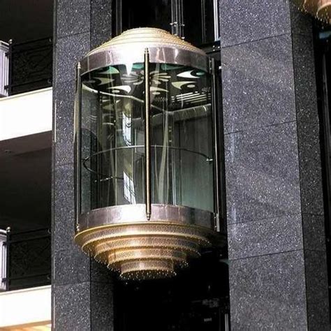 Hydraulic Capsule Elevator For Hotel Malls Etc Max Persons 10