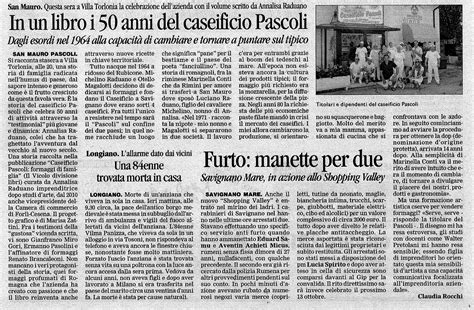 Il Caseificio Pascoli Celebra I Anni Caseificio Pascoli