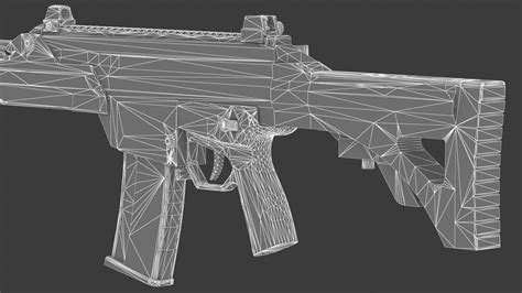 FX-05 Xiuhcoatl Low Poly 3D Model by frezzy