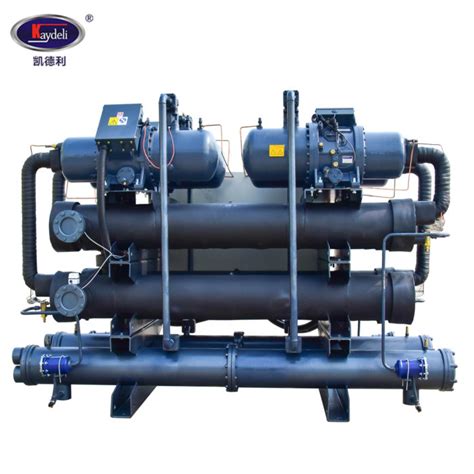 Large Ton Screw Compressors Water Cooled Chiller Kaydeli